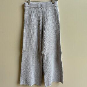 Free People FP Beach Knit Pants White (Size XS)